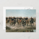 Het bezoek van generaal Julio Arge aan de Negro Briefkaart (Voorkant / Achterkant)