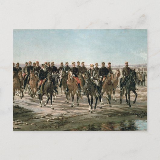 Het bezoek van generaal Julio Arge aan de Negro Briefkaart (Voorkant)