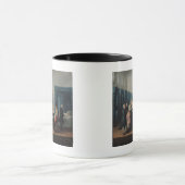 Het bezoek van monsieur en Madame Necker Mok (Midden)