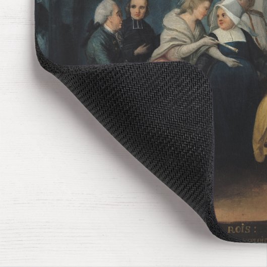 Het bezoek van monsieur en Madame Necker Muismat (Hoek)