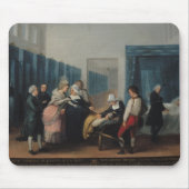 Het bezoek van monsieur en Madame Necker Muismat (Voorkant)