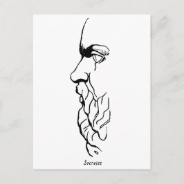 Het bezoek van SOCRATES Briefkaart