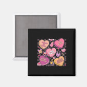 Het bezorgen van de schattigste Valentijn Landd  Magneet (Voorkant / Achterkant)