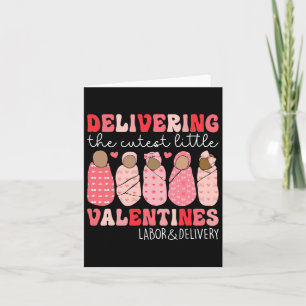 Het bezorgen van de schattigste Valentijnsdag-beva Kaart
