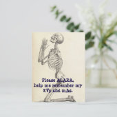 Het bidden aan godin ALARA. Briefkaart (Staand voorkant)