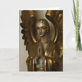 Het bidden Engel - kleur Kaart