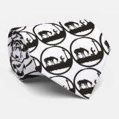 Het bidden van cowboy, het bidden van cowboy, het  stropdas (Opgerold)