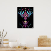 Het bidden van idol-godheid poster (Keuken)