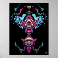 Het bidden van idol-godheid