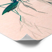 Het bidden van Mantis en de maan, Watanabe Seitei Poster (Hoek)