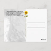 Het bidden van Mantis - wees stil, langzamer - bri Briefkaart (Achterkant)