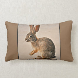 Het bidden van Sonoran Bunny Lumbar Accent Pillow Kussen