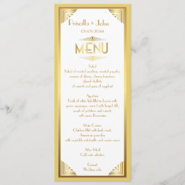 Het Bieden van het menu, menuvergadering, grote Ga Menu