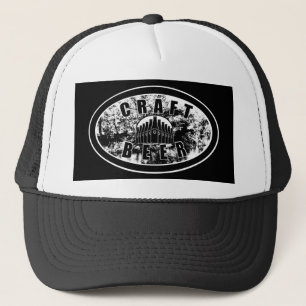Het Bier van de ambacht - Zwarte & Wit Trucker Pet