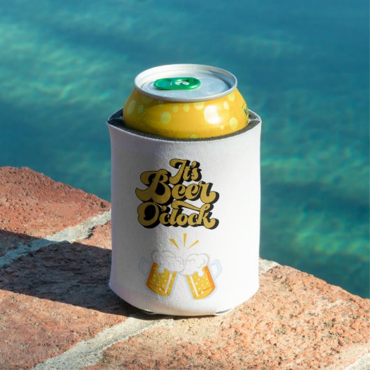 Het bier van de klok blikjeskoeler (Insitu Zwembad)