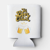 Het bier van de klok blikjeskoeler (Achterkant)