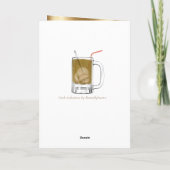 Het bier van de wortel drijft "u drijft mijn kaart (Achterkant)