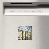 Het biergedeelte van een kruidenierswinkel. 2 magneet (Insitu (Vaatwasser))