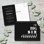 Het BIG 60e Briefkaart van de Uitnodiging van de P<br><div class="desc">Een mijlpaal van 60ste verjaardag? Deze uitnodiging briefkaarten zullen gasten worden opgetogen om uw partij bij te wonen. Punten in onze winkel koppelen.</div>