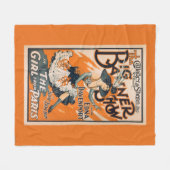 Het Big Banner Show "Het meisje uit Parijs" Fleece Deken (Voorkant (Horizontaal))