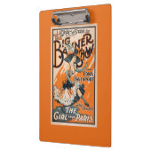 Het Big Banner Show "Het meisje uit Parijs" Klembord (Links)