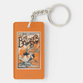 Het Big Banner Show "Het meisje uit Parijs" Sleutelhanger (achterkant)