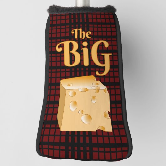 Het Big Cheese Golf Head Hoesje Golfheadcover (Draai 90)