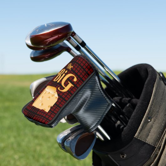 Het Big Cheese Golf Head Hoesje Golfheadcover (Insitu)
