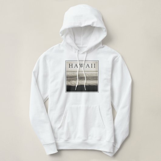 Het Big Island Beach Hawaii Hoodie (Design voorkant)