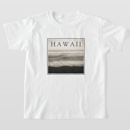 Het Big Island Beach Hawaii T-shirt (Laagn)