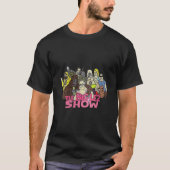 Het Big Lez Show Whole Gang Sticker Mask & more T-shirt (Voorkant)