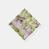 Het bijna roze huwelijk van Hydrangea Servetten (Hoek)