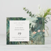 Het bijtende Exotische Tropische Bos bewaart de Ka Bedankkaart (Staand voorkant)