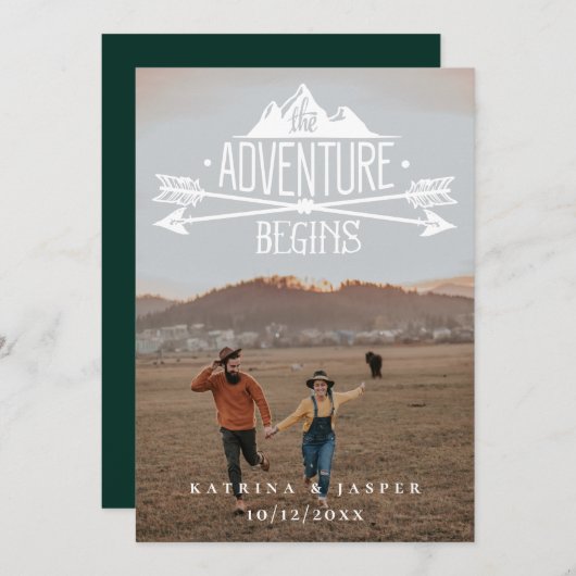 Het bijvoeglijk naamwoord begint sparen de Datum F Aankondiging (Voorkant / Achterkant)