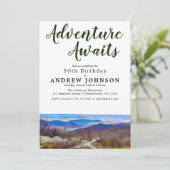 Het bijvoeglijk naamwoord in de berggebieden wacht kaart (Staand voorkant)