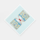 Het bijvullen van gasflessen voor kampkachels servet (Hoek)