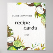 Het bijzondere ontwerp van de tropische Hawaïaanse Poster (Voorkant)