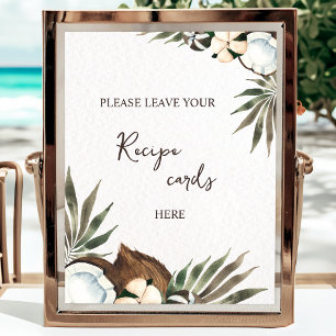 Het bijzondere ontwerp van de tropische Hawaïaanse Poster