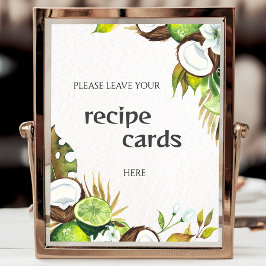 Het bijzondere ontwerp van de tropische Hawaïaanse Poster