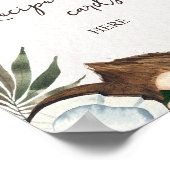 Het bijzondere ontwerp van de tropische Hawaïaanse Poster (Hoek)