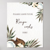 Het bijzondere ontwerp van de tropische Hawaïaanse Poster (Voorkant)