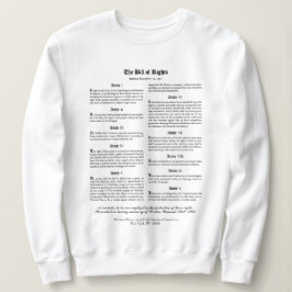 Het Bill of Rights Sweatshirt