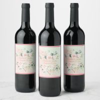 Het binden Floral Elegant Roze Manuscript personal