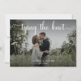 Het binden van de Bekleding van de Foto Knot Moder Kaart