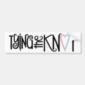Het binden van de Bumpersticker Knot (Voorkant)