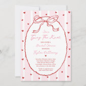 Het binden van de Knoop Bow Vrijgezellenfeest Vale Kaart (Voorkant)