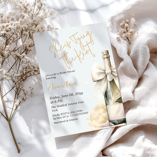 Het binden van de knoop Butter Yellow Bow Vrijgeze Kaart