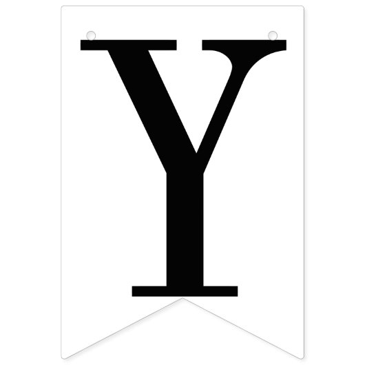 Het binden van de knoop: CUSTOM DATE Zwart & Wit T Vlaggetjes (Tweede vlag)