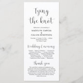 Het binden van de knoop, de Moderne Programma's va (Voorkant)