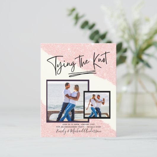 Het binden van de knoop - de Uitnodiging van de Pa (Staand voorkant)